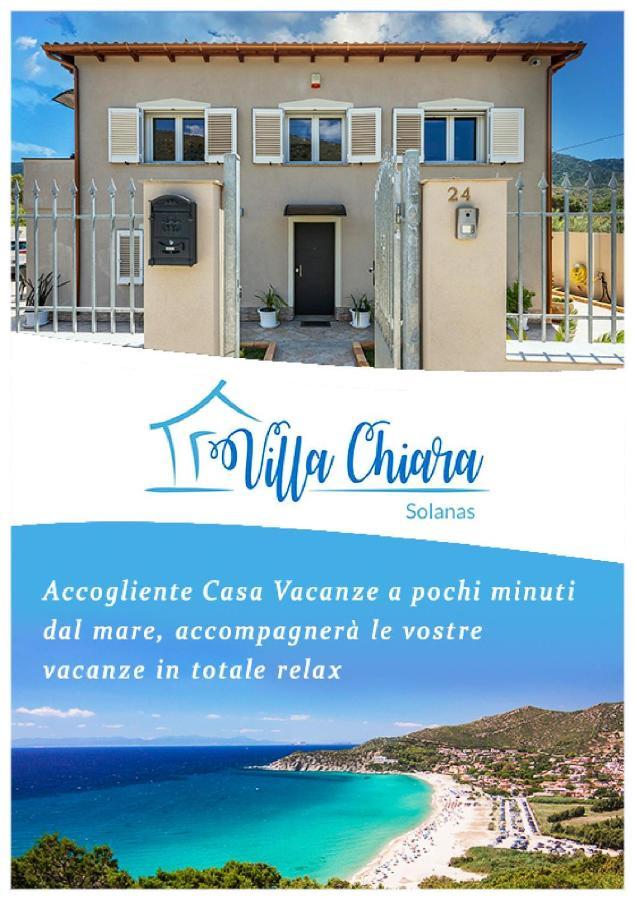 Villa Chiara Solanas Соланас Екстериор снимка